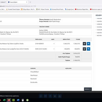 Bmwyedek.com Para İadesi Yapmıyor Oyalıyor...