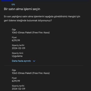 Garena Free Fire Elmaslarım Gelmedi Ama Karttan Para Çekildi