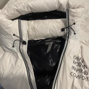 Lufian Beyaz Şişme Mont Sorunlu