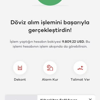 Akbank Beni Dolar Kurundan Zarara Uğrattı