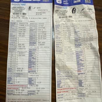 Başkent Doğalgaz Fatura Fazla Geldi