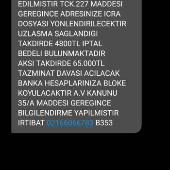 ENASDNS (SMS) Asla Para Ödemem