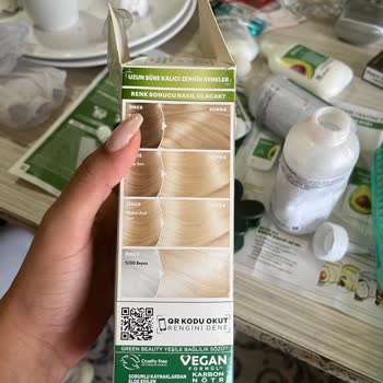 Garnier Sarı Boya Farklı Renk Çıktı