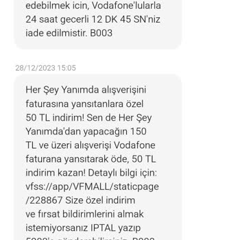 Vodafone Şebeke Sorunu (İstanbul)
