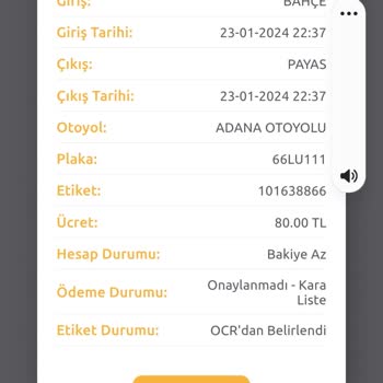 Karayolları Genel Müdürlüğü Farklı Gişe Geçişi Uygulanması
