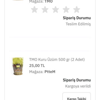 PttAVM Teslim Edilemeyen Ürün