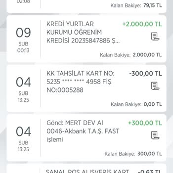 Ziraat Bankası Harçlık Avans Tahsilatı