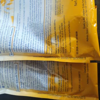 Dr. Oetker Tiramisu Yap Kremasında Kimyasal Koku Ve Tad