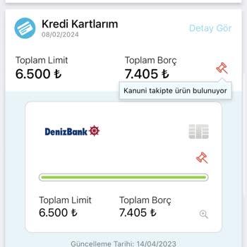 Denizbank Dosyamı Kapattım Ama Hala Kanuni Takip Görünüyor