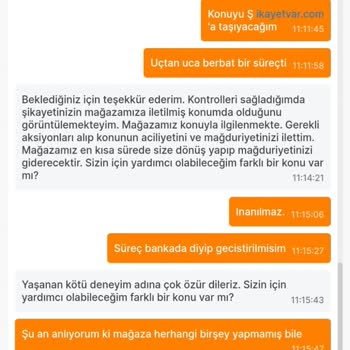 Migros Sanal Market İade Faciası!