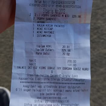 Popeyes Bayat Ekmek Beklemiş Sert Tavuk