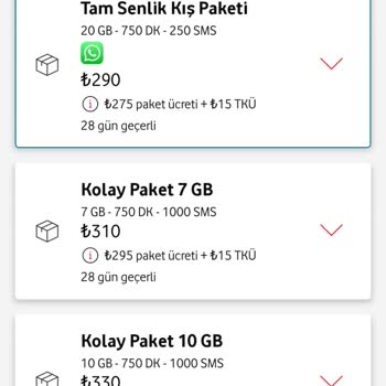 Vodafone Pahalı Paketlere Son Verin