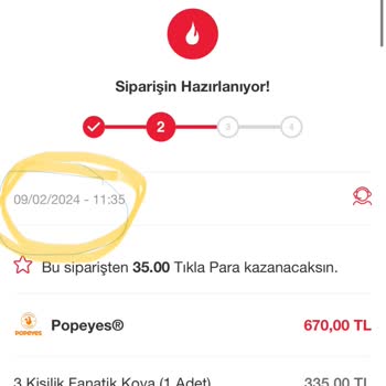 Tıkla Gelsin Paramı Aldı Siparişimi Getirmedi