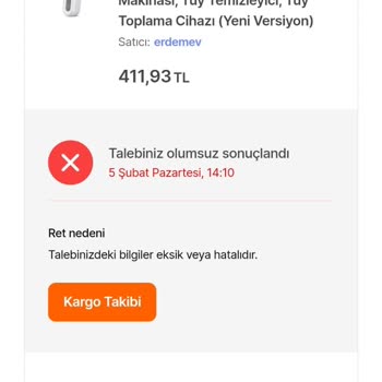 Hizmetinin Arkasında Duramayan Hepsiburada