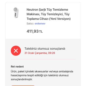 Hizmetinin Arkasında Duramayan Hepsiburada