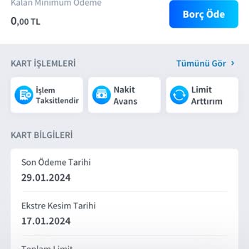 Halkbank Eksi Borç Göstermesi