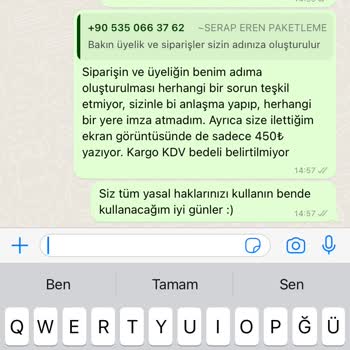 Devlet_onayli_kurumsal Evden Paketleme İşi İle İlgili Şikayet