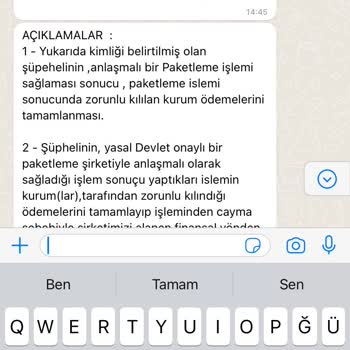 Devlet_onayli_kurumsal Evden Paketleme İşi İle İlgili Şikayet