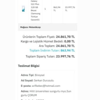 Mekanikcep Garantili Ürün Garantisiz Çıkması