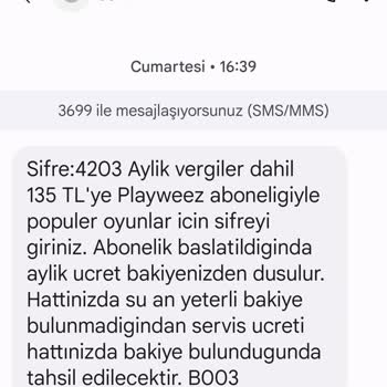 Playweez Saçmalığı Neyse Kendi Kendine Hattan Para Çekiyor