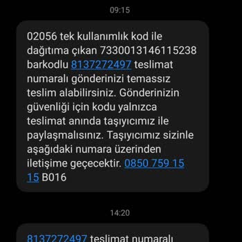 Trendyol Express Gelmeyen Kargo Paketim.