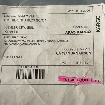 Polarkazak.shop Online Alışverişte Beklenmedik Ürün Hayal Kırıklığı