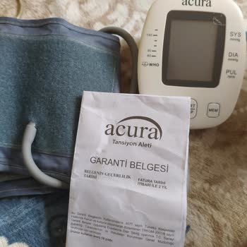 Acura Sağlık Ürünleri Acura Tansiyon Ölçmüyor