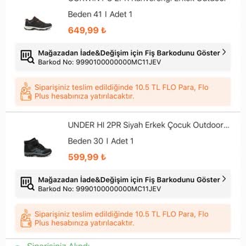 FLO Ayakkabı FLO 13 Gündür Siparişimi Kargolamadı