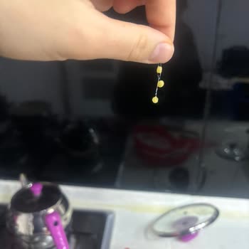 Oba Makarna Naylon Çıktı Makarnanın İçinden