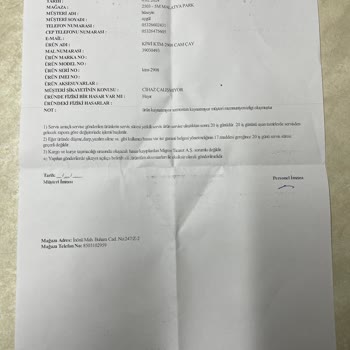 Malatya Park 5M Migros Ayıplı Ürün Satıyor.