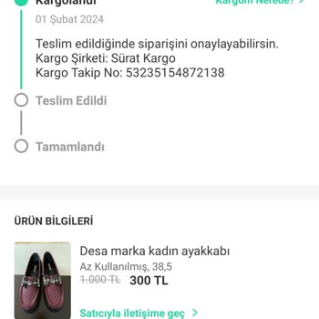 Sürat Kargo Ankara Şehitlik Şubesinde Kaybolan Kargo Ve Bilgi Karmaşası