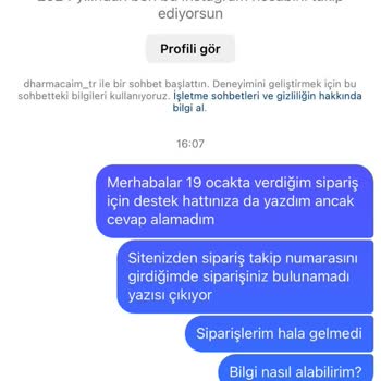DharmaCaim Siparişim Hala Onay Aşamasında: Bilgi Ve Destek Bekliyorum