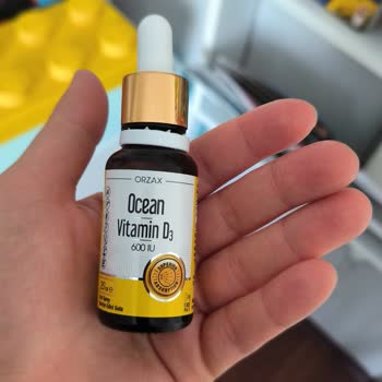Orzax İlaç Ocean Marka D Vitaminin İçinden Garip Bir Şey Çıktı