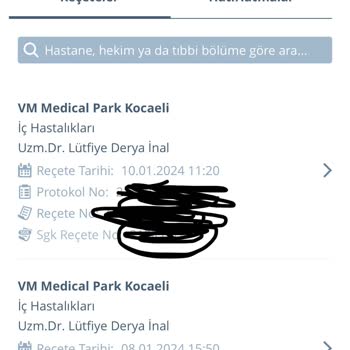 Wm Kocaeli Medical Park Rapor Sorunu