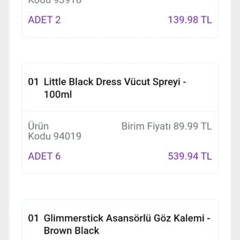 Avon Kozmetik İade Olan Ürünlerim Düşmemiş Tam Olarak