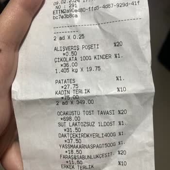 BİM Reyon Fiyatı Farklı Fişte Yazan Farklı