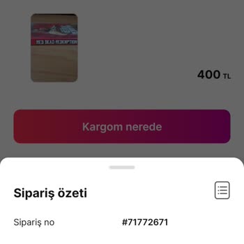 Gardrops Belirtilmeyen Komisyon Ücreti