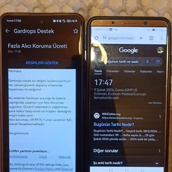 Gardrops Belirtilmeyen Komisyon Ücreti