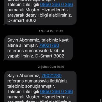 D Smart İnternet Bağlantı Sorunları Ve Müşteri Hizmetleri İlgisizliği