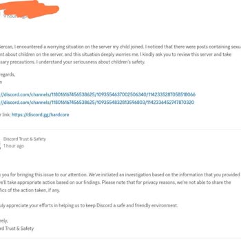 Discord İnceleme Yapmadan Hesabımı Ve Sunucumu Devre Dışı Bıraktı?