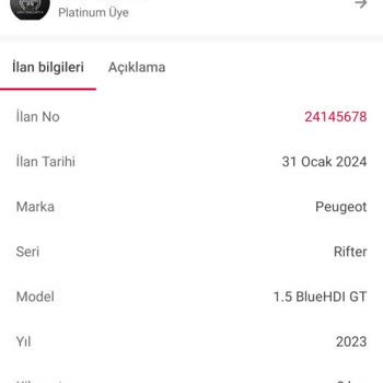 arabam.com Ticaret Bakanlığı 6 Ay 6000 Km İhlali