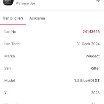 arabam.com Ticaret Bakanlığı 6 Ay 6000 Km İhlali