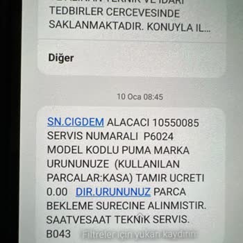 Saat & Saat Puma Marka Saat Arızası