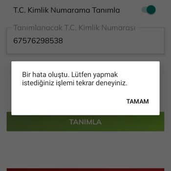Passolig T. C. Tanımlama Sorunu