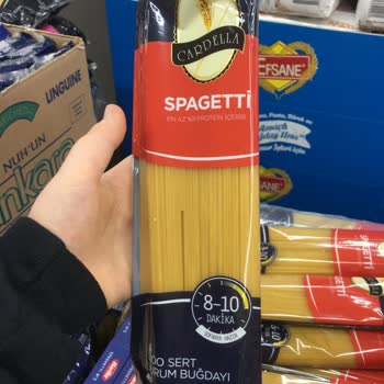 BİM Cardella Makarnanın İçinde Kıl Ve Tüy Çıktı