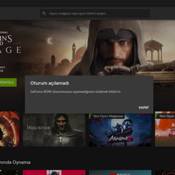 Geforce Now Hesabıma Giriş Yapamıyorum