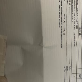 İstikbal Almış Olduğum Masa Sandalye 46gün Oldu Hala Haber Yok