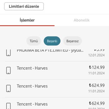 Tencent Games Türkiye Mobil Ödeme Tarafından Hattımdan Para Çekildi