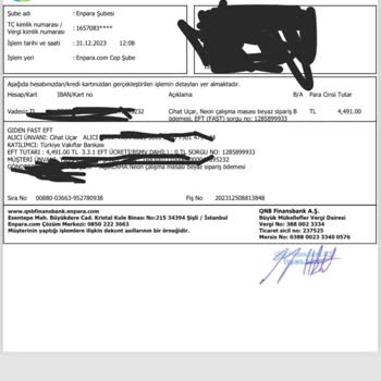 İlknur Bebe Ürünü 1 Buçuk Aydır Teslim Etmedi