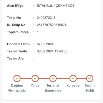Aras Kargo Taşdelen Şubesi Kime Bırakıldığını Bilmediğim Kargom!